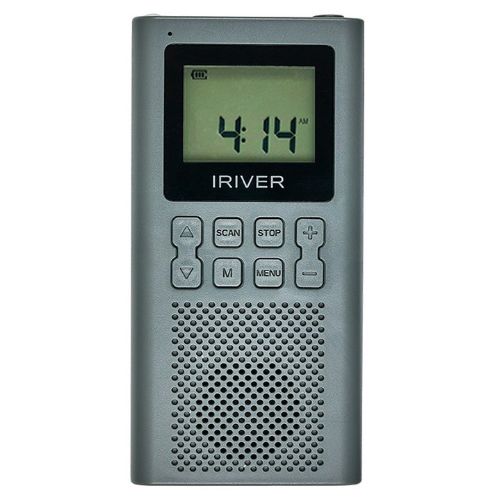  아이리버 포터블 라디오 스피커, IRS-C505(락그레이), 락그레이 