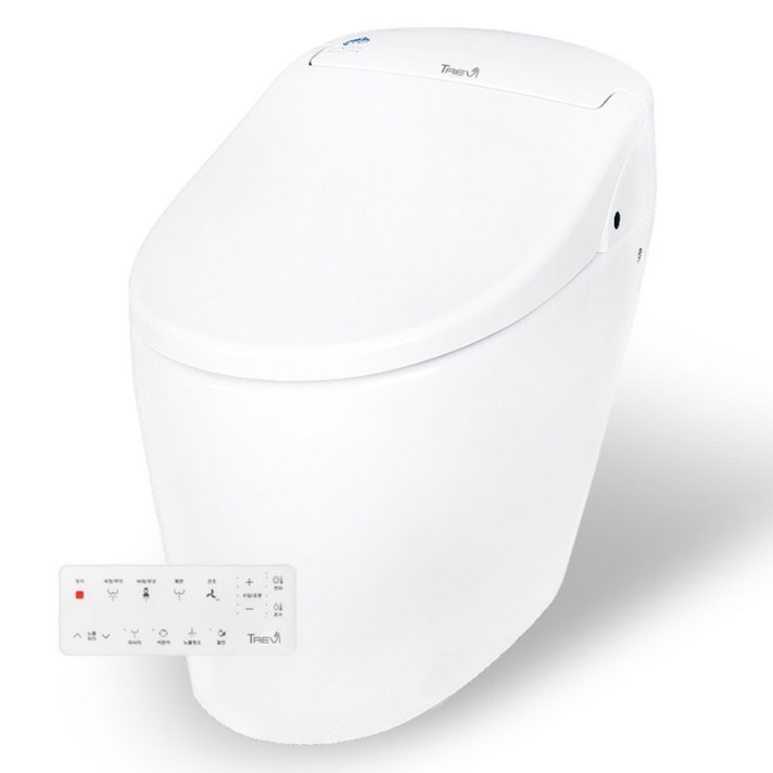 TREVI 자동개폐 일체형 비데, ALBR14690, 방문설치