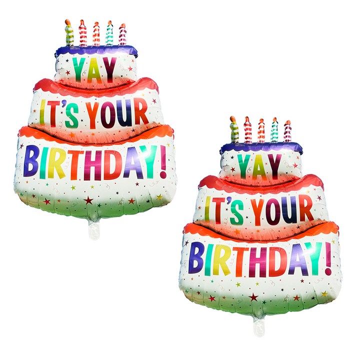 파티공구 3단 점보케익풍선