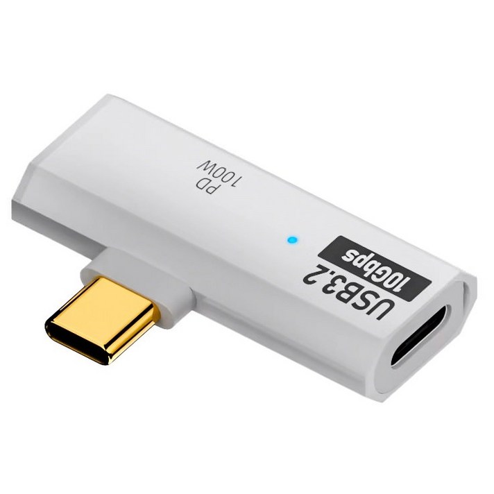 호후 USB C타입 100W 충전 확장 이어폰 변환 미니 젠더