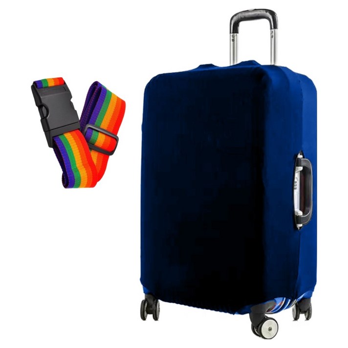 벨리안 고탄력 스판 캐리어 보호 커버  스트랩 세트