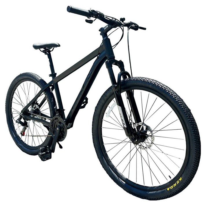 클릭 시마노21단 디스크브레이크 알루미늄 MTB 미조립 자전거 ZEST29D, 1개, 180cm, 무광블랙