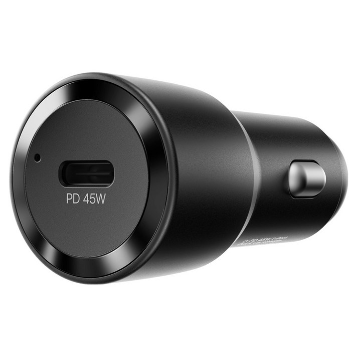 신지모루 Qi2.2 지원 오피디 초고속 PPS PD 차량용 충전기 45W, Black, 단일상품