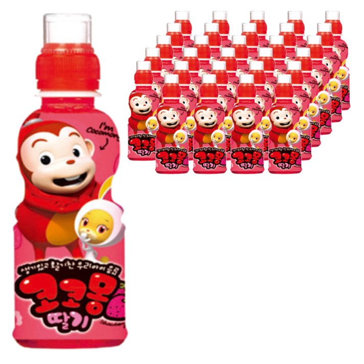 코코몽 딸기 200ml, 48개