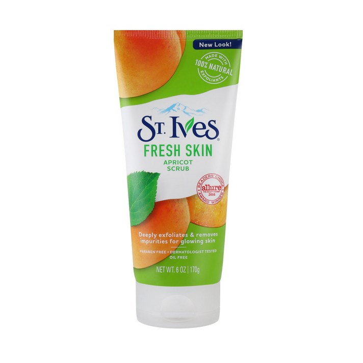 세인트이브스 살구 스크럽, 170g, 1개