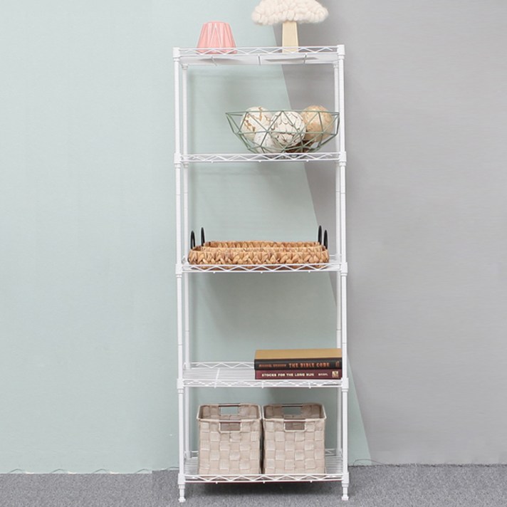 
                                                        팬물산 미니 메탈랙 450 선반 5단, 화이트
                                                    