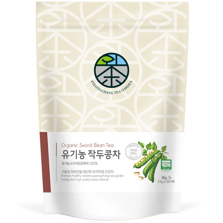 
                                                        평창다원 유기농 작두콩차 삼각티백, 1.5g, 20개입, 1개
                                                    