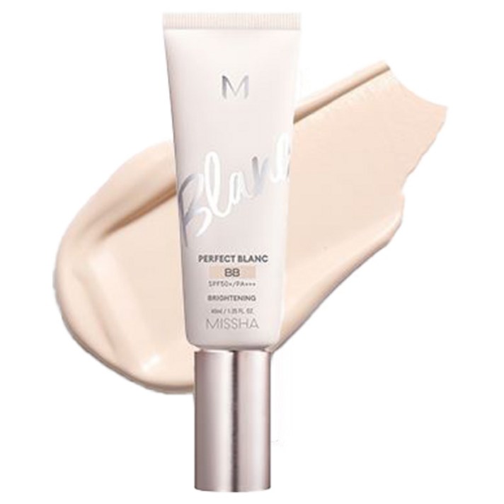  미샤 M 퍼펙트 블랑 비비 SPF50+ PA+++ 40ml, 19호 로지, 1개 