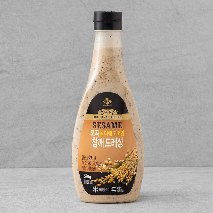 CJ제일제당 참깨 드레싱, 570g, 1개