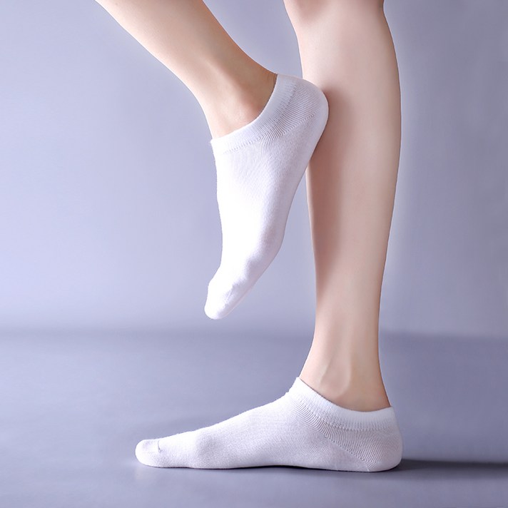 베이스알파에센셜 여성용 기본 발목 양말 10켤레