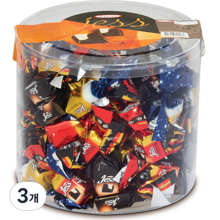  타야스 제스 초콜릿, 1kg, 3개 
