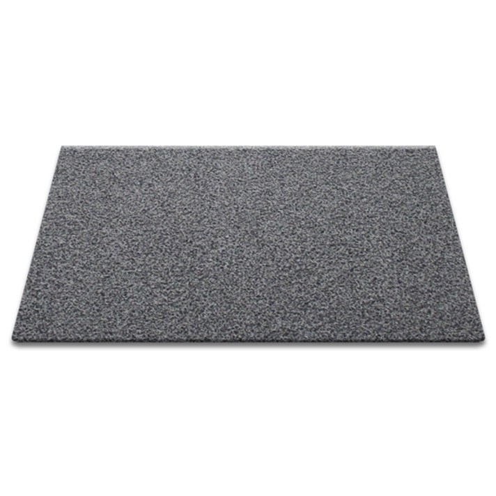 순수 코일 현관 매트 180 x 120 x 2 cm, 그레이 + 블랙, 1개