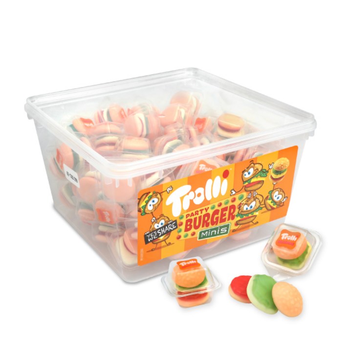 
                                                        트롤리 미니버거 젤리, 600g, 1개
                                                    