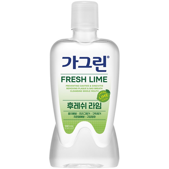 
                                                        가그린 후레쉬 라임 구강세정제, 380ml, 1개
                                                    