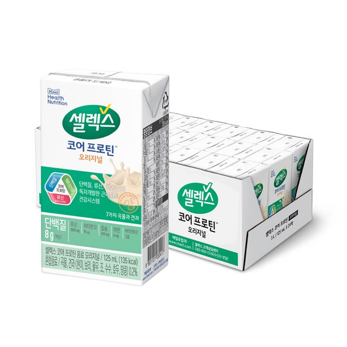 셀렉스 매일 마시는 프로틴, 125ml, 24개