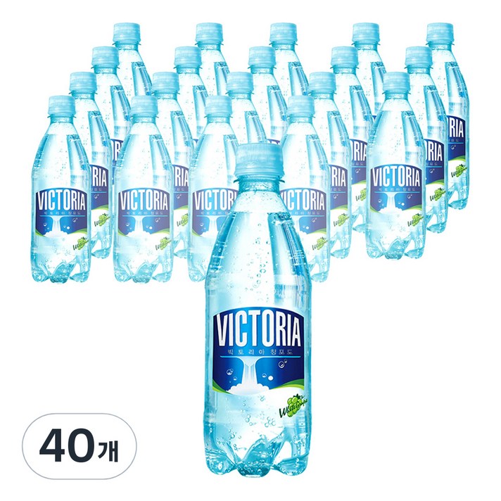  웅진 빅토리아 청포도 스파클링 음료, 500ml, 40개 