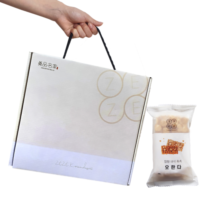 제제 말랑 쫀득 오란다 선물세트 플레인 맛 18p, 540g, 1개