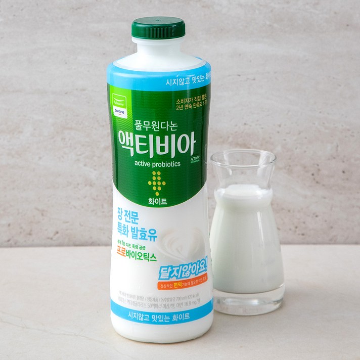 액티비아 화이트 플레인 요구르트, 700ml, 1개