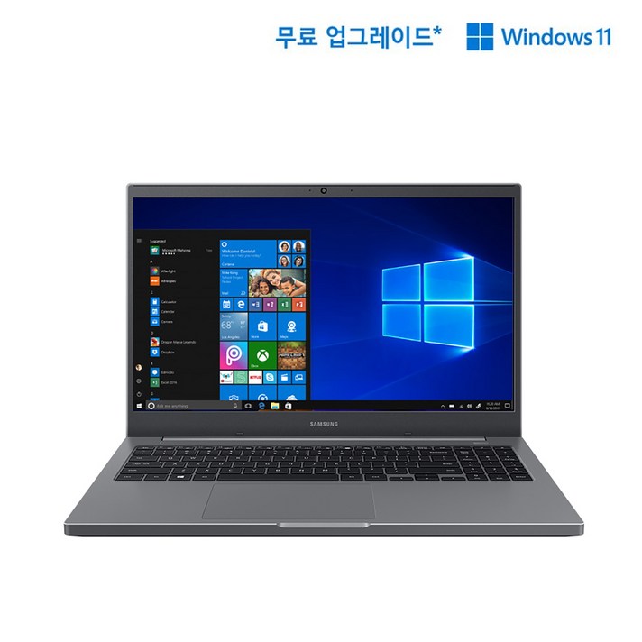 삼성전자 2021 노트북 플러스2 15.6, 미스틱 그레이, 셀러론, 378GB, 8GB, WIN10 Pro, NT550XDA-K14AG