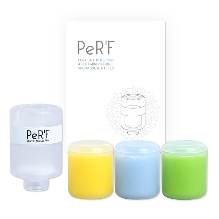 아토젯 미니 비타민C 샤워 필터 3종 세트, 1세트
