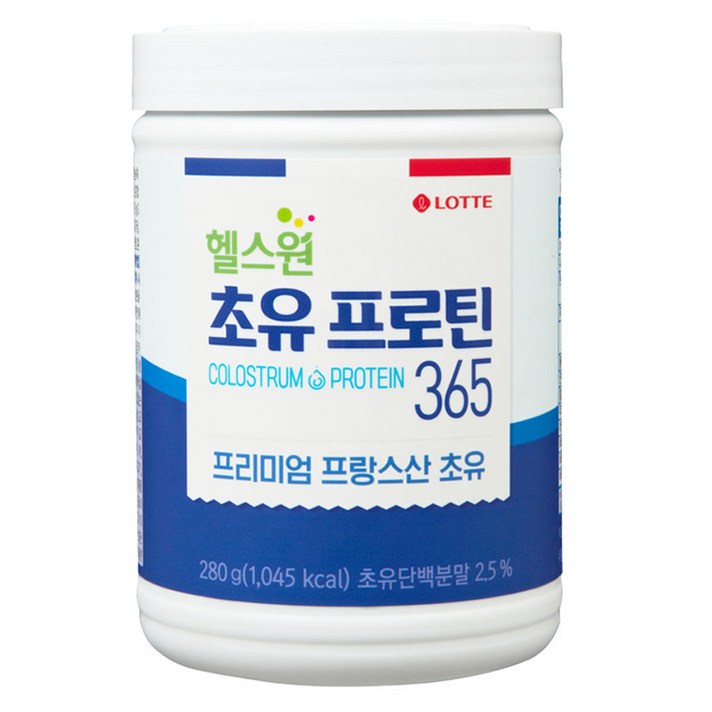 롯데헬스원 초유 프로틴 365, 280g, 1개