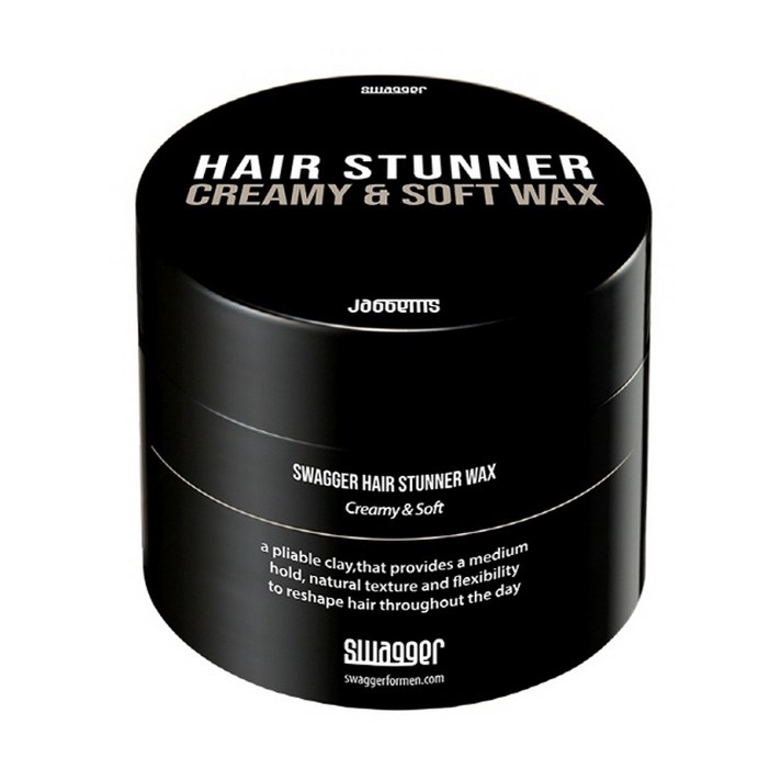 스웨거 헤어 스터너 왁스 크리미 앤 소프트, 50g, 1개
