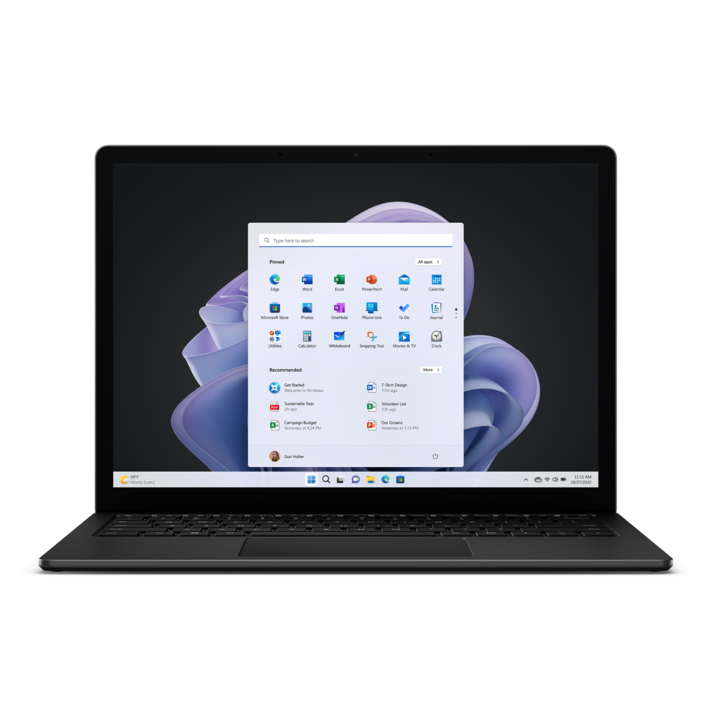 마이크로소프트 2022 서피스 랩탑5 13.5 코어i5 인텔 12세대, 블랙, 256GB, 16GB, WIN11 Home, XFK-00003 