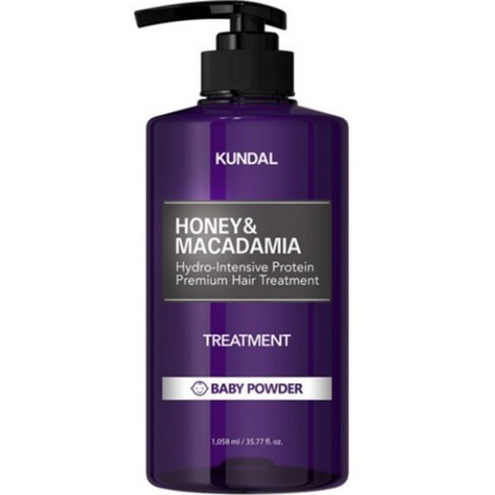 
                                                        쿤달 허니 앤 마카다미아 트리트먼트 베이비파우더향, 1058ml, 1개
                                                    