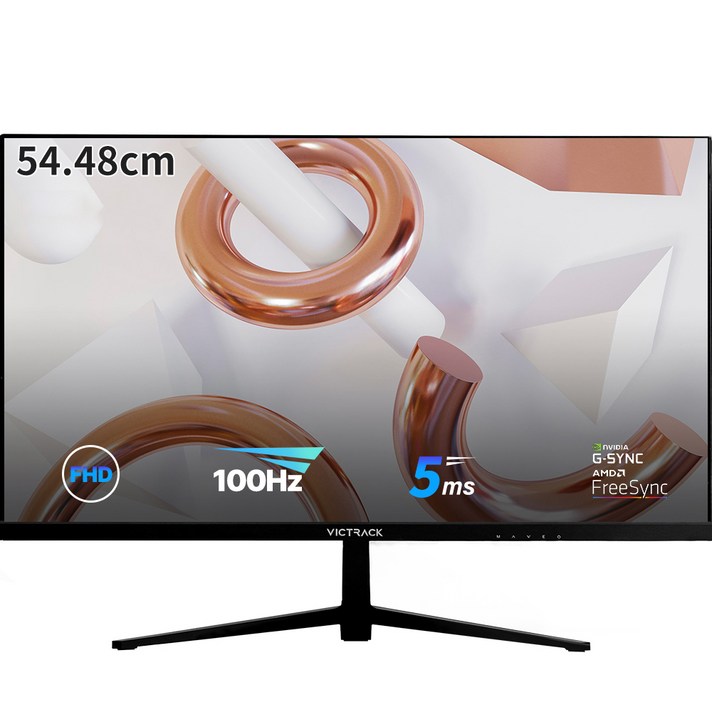 빅트랙 FHD 100Hz 평면 모니터, 54.48cm, 22FM10001 빅트랙 FHD 100Hz 평면 모니터, 54.48cm, 22FM10001