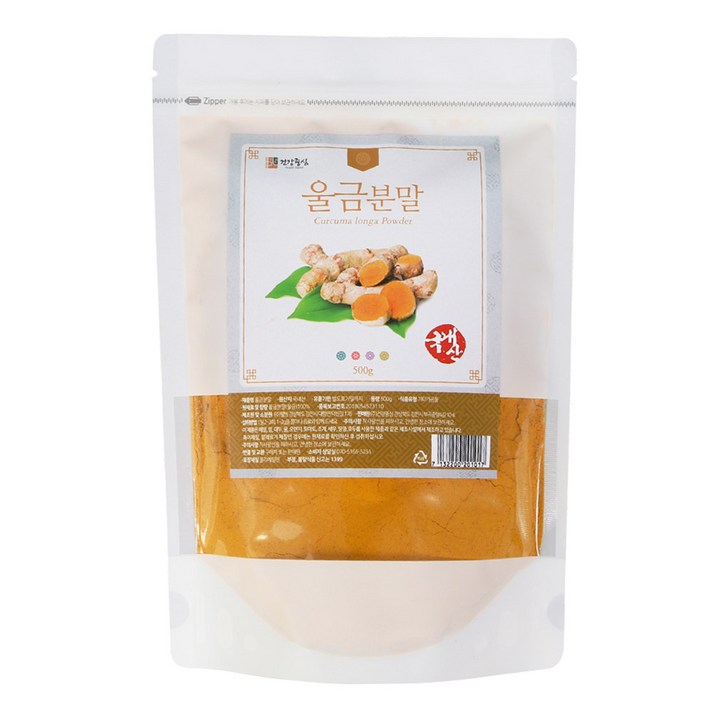 건강중심 진도 울금 분말 가루, 1개, 500g