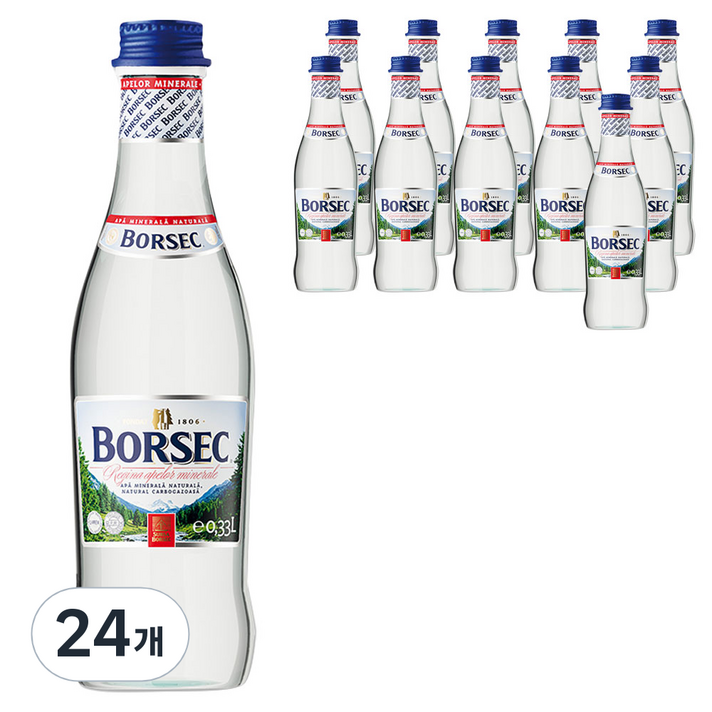  보르섹 탄산수, 330ml, 24개 