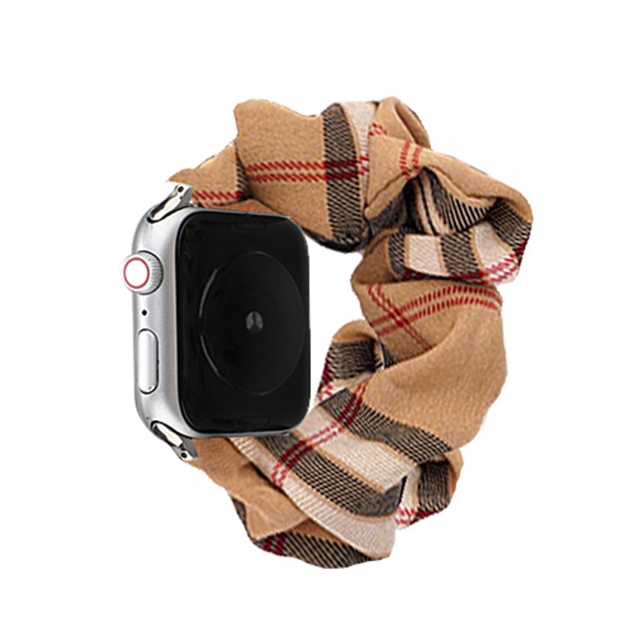 코쿼드 애플워치 6 5 4 3 2 SE 곱창밴드 스크런치 스트랩 밴드 38/40mm, 036