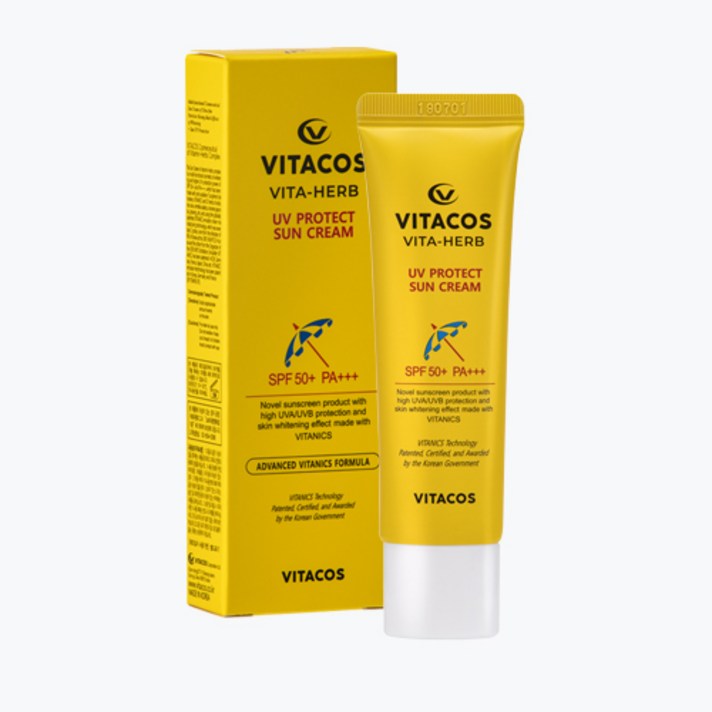비타코스 비타 허브 유브이 프로텍트 선 크림 SPF50+ PA+++, 30g, 1개