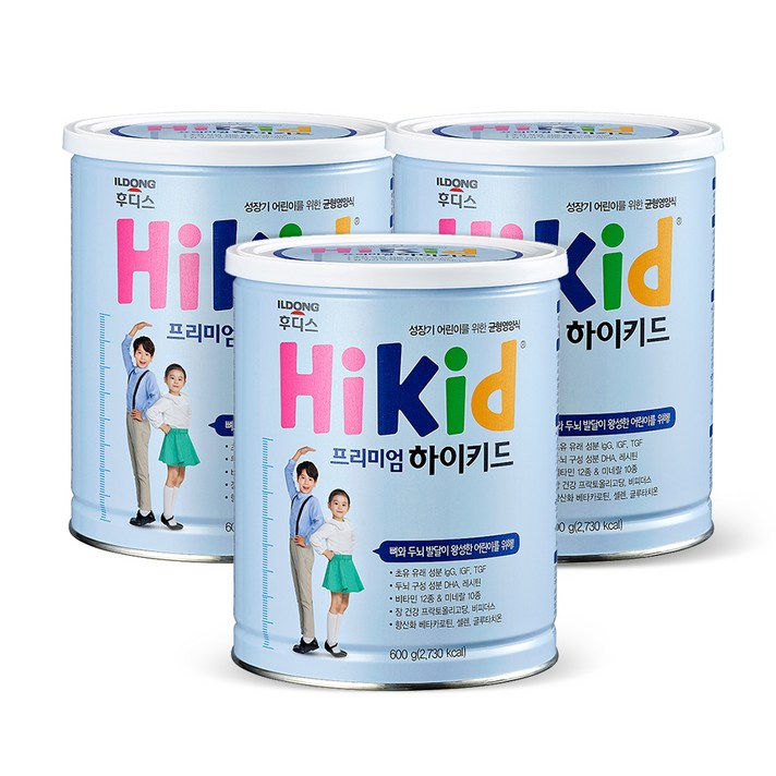 일동후디스 프리미엄 하이키드 600 g, 3캔