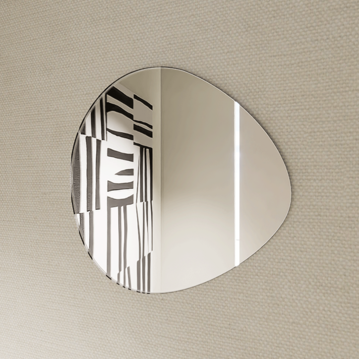 마드 비정형 아크릴 거울 조약돌 L