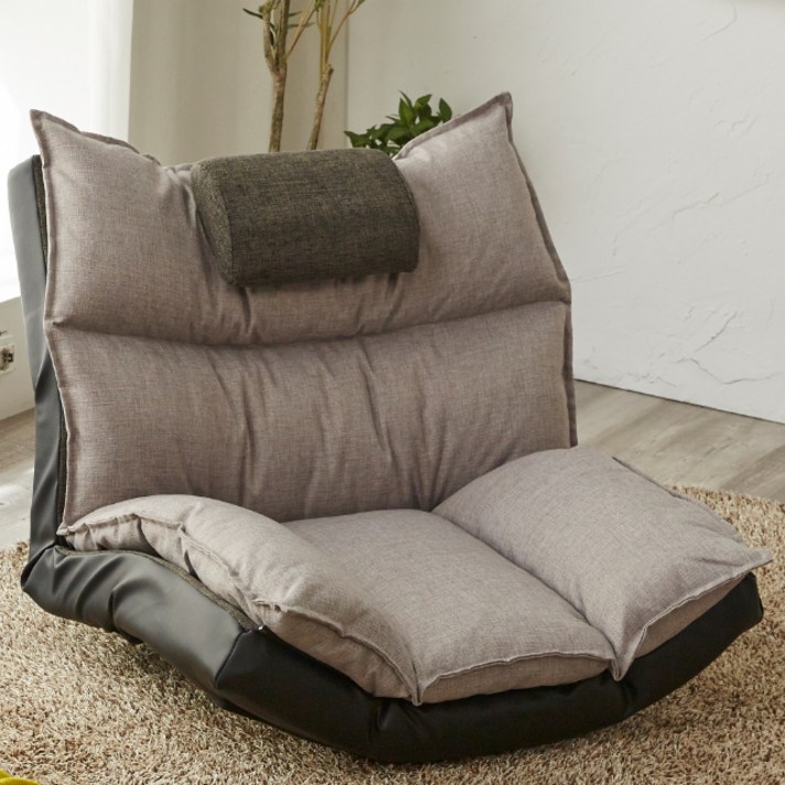 블루밍홈 로체 좌식 소파, 그레이