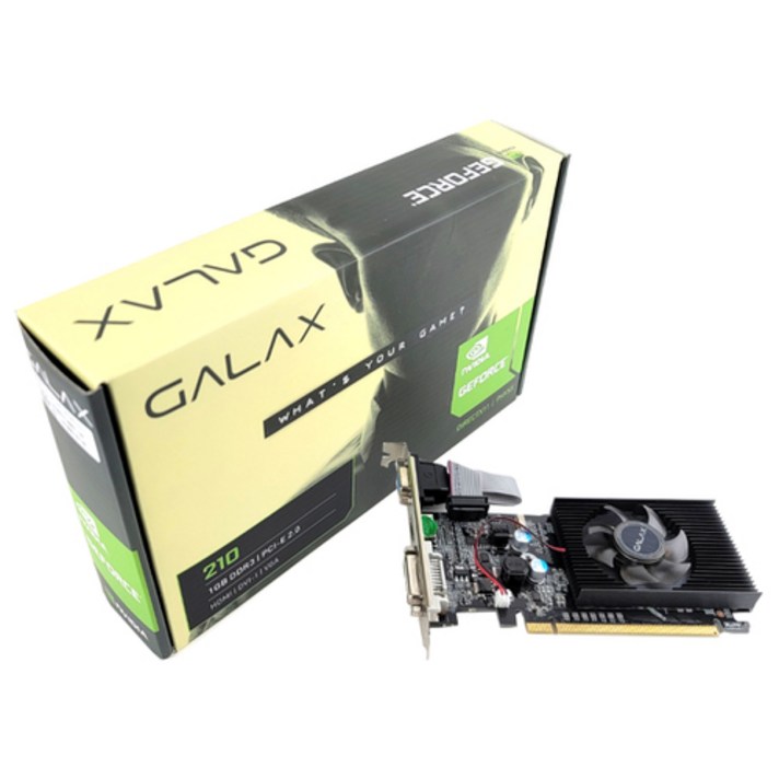 GALAX 지포스 G210 D3 LP 그래픽카드 1GB