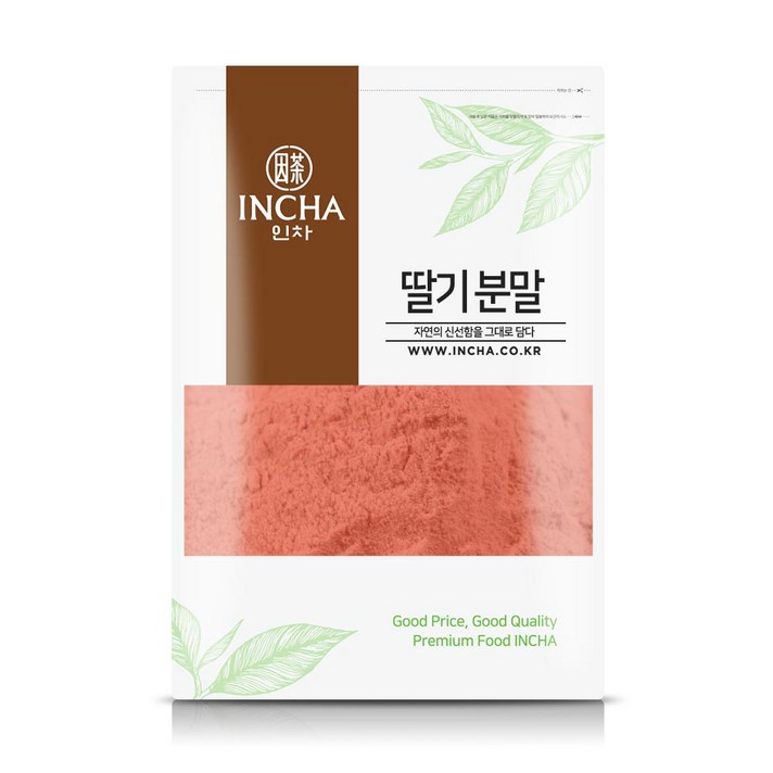 딸기 분말, 500g, 1개