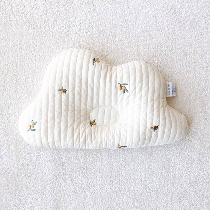  돗투돗 구름 짱구베개, 싱싱올리브, 1개 