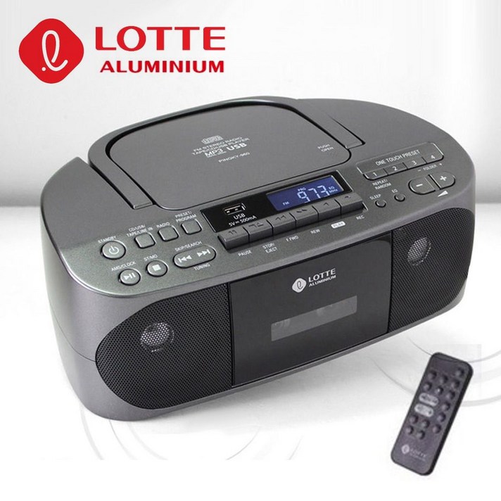 롯데핑키960 라디오 카셋트 MP3 CD플레이어, 쿠팡 또요 본상품선택, 쿠팡 또요 본상품선택