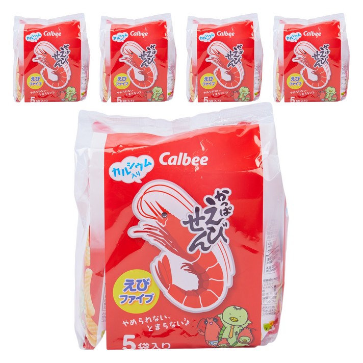 가루비 캇파 에비센 새우 파이브 5개입, 5개, 130g 가루비 캇파 에비센 새우 파이브 5개입, 5개, 130g