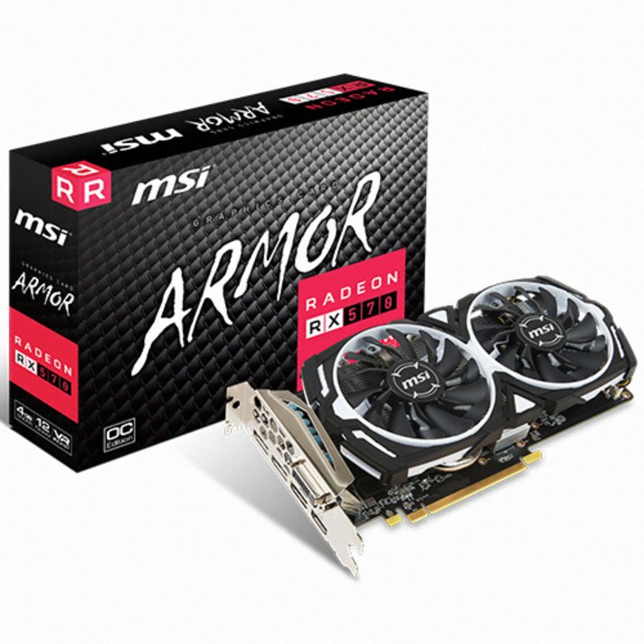 MSI 라데온 RX 570 아머 OC D5 4GB