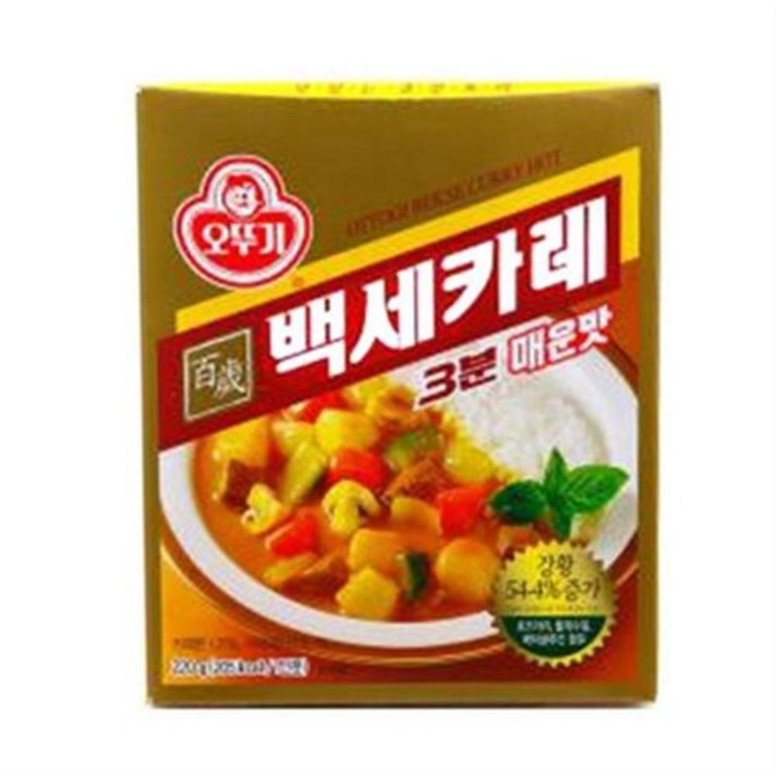오뚜기 3분 백세 카레/냉동 간편조리기타냉동 간편조리식품