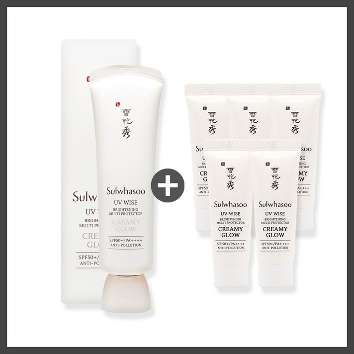 설화수 상백크림 50ml 1호+상백크림 1호 10ml 5개 New_g