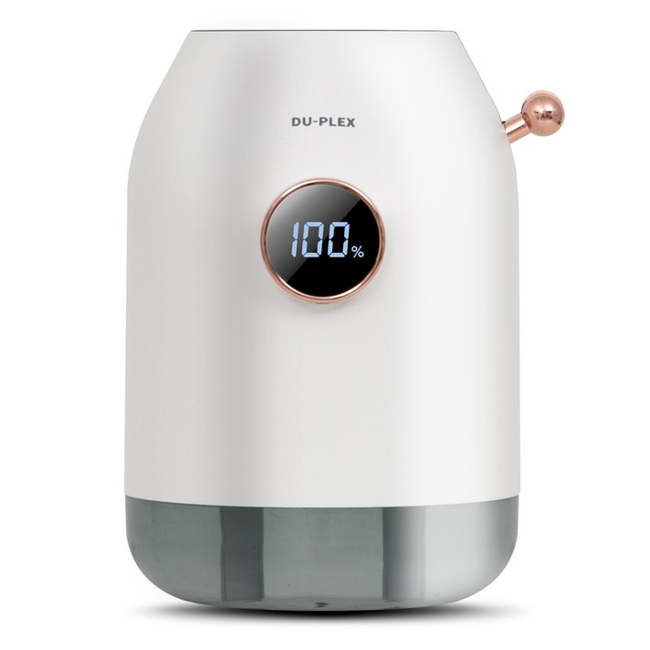 듀플렉스 빈토 충전식 무선 듀얼 가습기 500ml VT10, 화이트