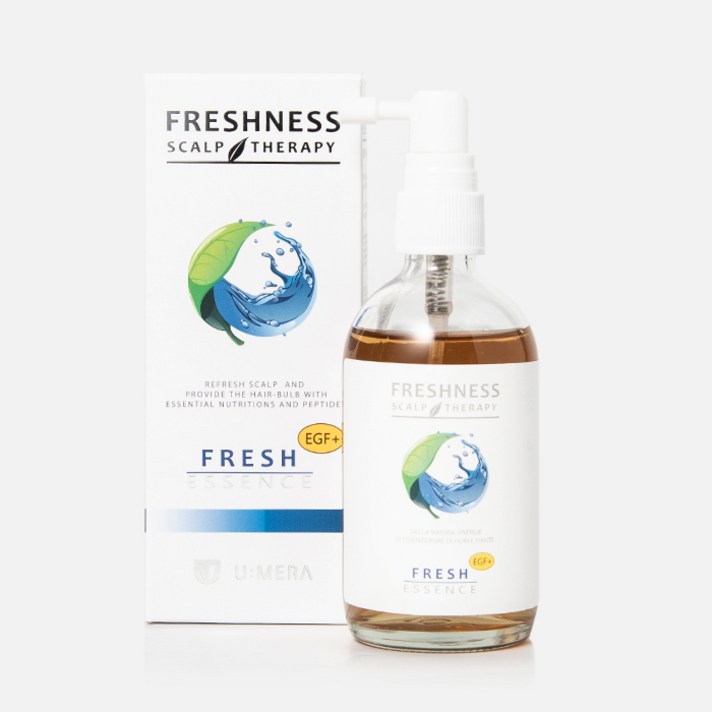 유메라 후레시에센스 100ml 두피쿨링/EGF영양/살롱케어 두피영양제