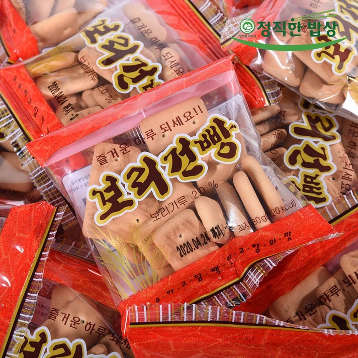 [정직한밥상] 추억의 보리건빵(포켓용) 30gx100봉