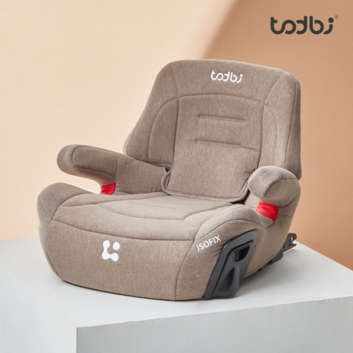 [토드비] 코쿤 엠플러스 ISOFIX 주니어 부스터카시트 어스베이지, 색상:어스베이지