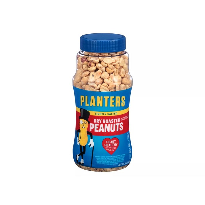 플랜터스 드라이 로스티드 피넛 라이틀리 솔티드, 453g, 1개