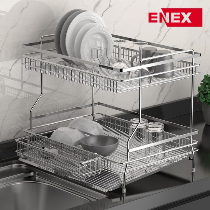 NEW 에넥스 올스텐 304 식기건조대(정면형), 정면형